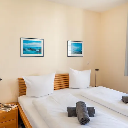 Hildegard-strandnaehe - Balkon-im Zentrum Von 7 Apartamento